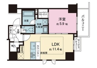 CONOE本郷三丁目の物件間取画像